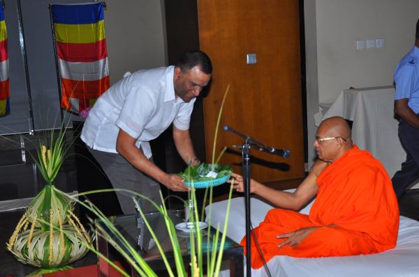 Dharma Deshana at AFHQ